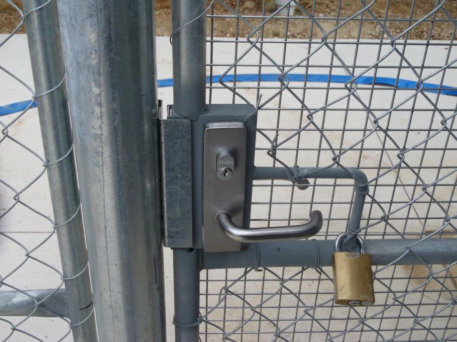 Chain Link Fence With a Padlock on It — KeyBay in Bowral, NSW