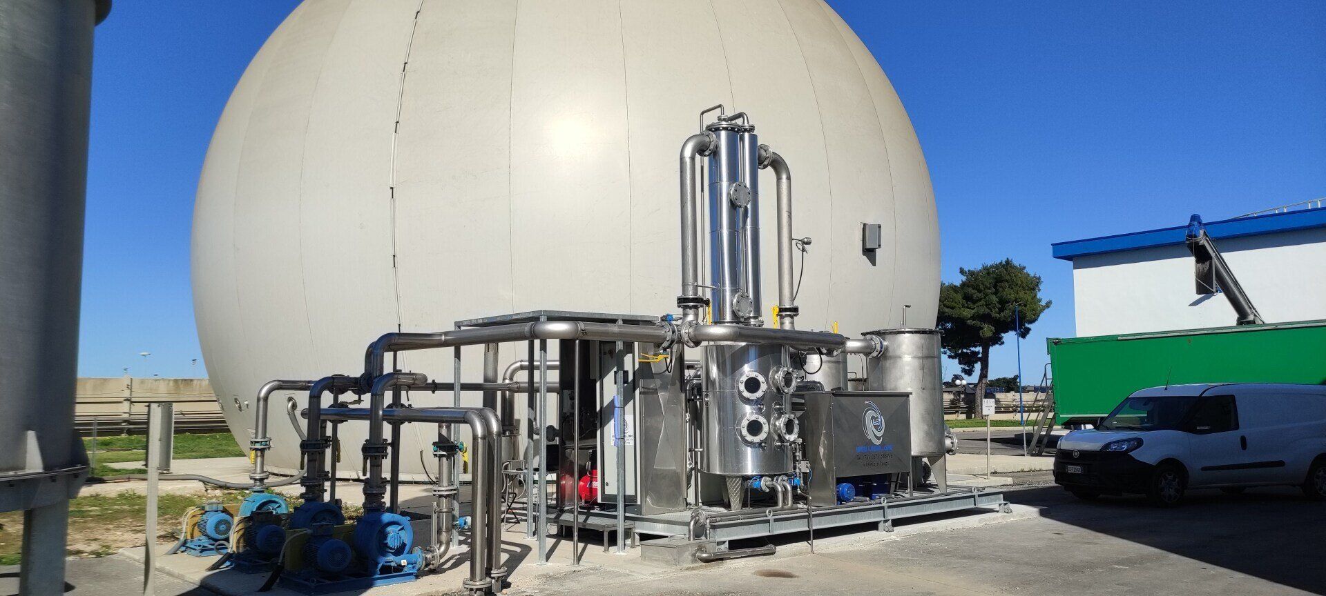 Sistemi di filtrazione per il biogas scrubber