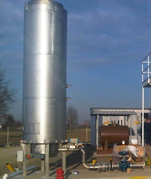 torcia biogas