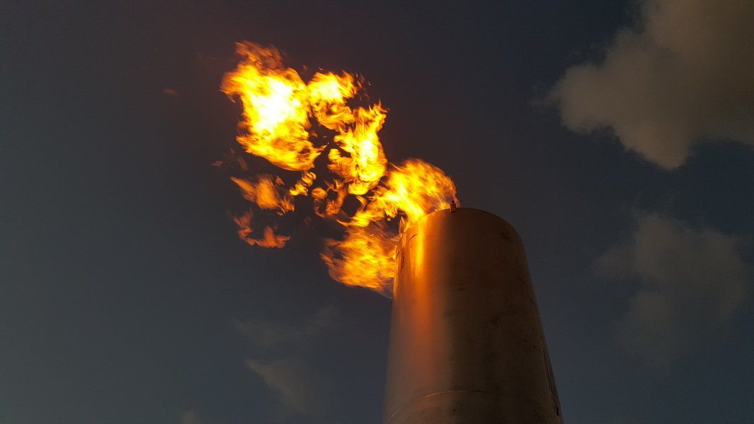 torcia biogas