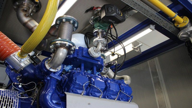 Motore deutz V8