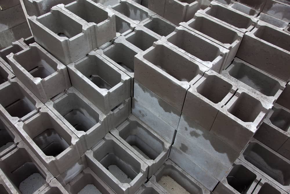 A Pile Of Concrete Blocks Are Stacked On Top Of Each Other — Mascrete Pty Ltd In Hermit Park, QLD