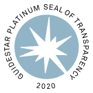 A platinum seal of transparency logo with a star in a circle.