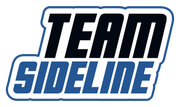 Team Sideline logo: black text 