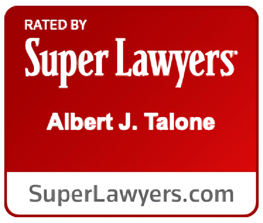 Red Super Lawyers badge with