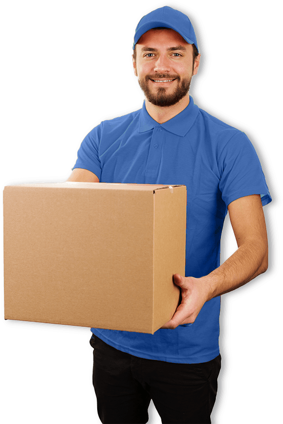 Man holding box — Portland, OR — All America Moving
