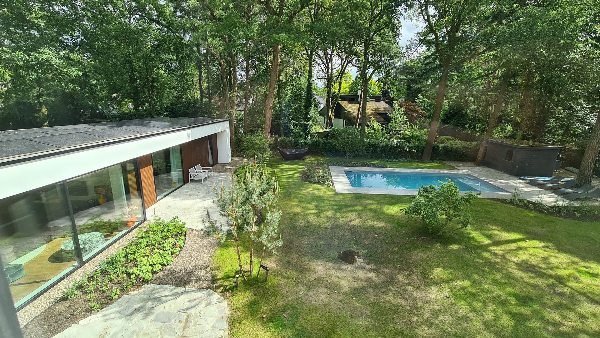 Ontwerp,duurzaam, moderne villa, Vught, De architecten van Nu, Huizenhoog, houtbouw, HSB, CLT