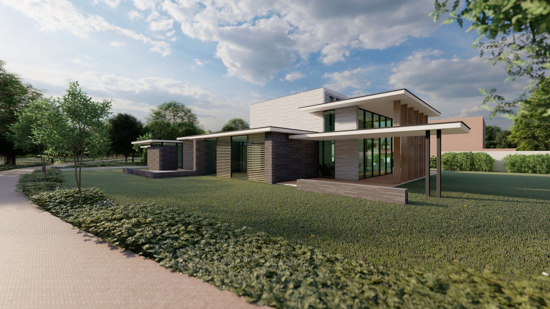 Ontwerp, Duurzame woning, De architecten van Nu, moderne woning, Huizenhoog, houtbouw, CLT, HSB, Spanje