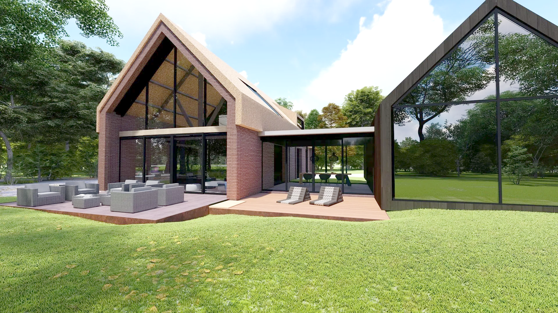 Ontwerp,duurzaam, schuurwoning, Schijndel, De architecten van Nu, Huizenhoog, houtbouw, HSB, CLT