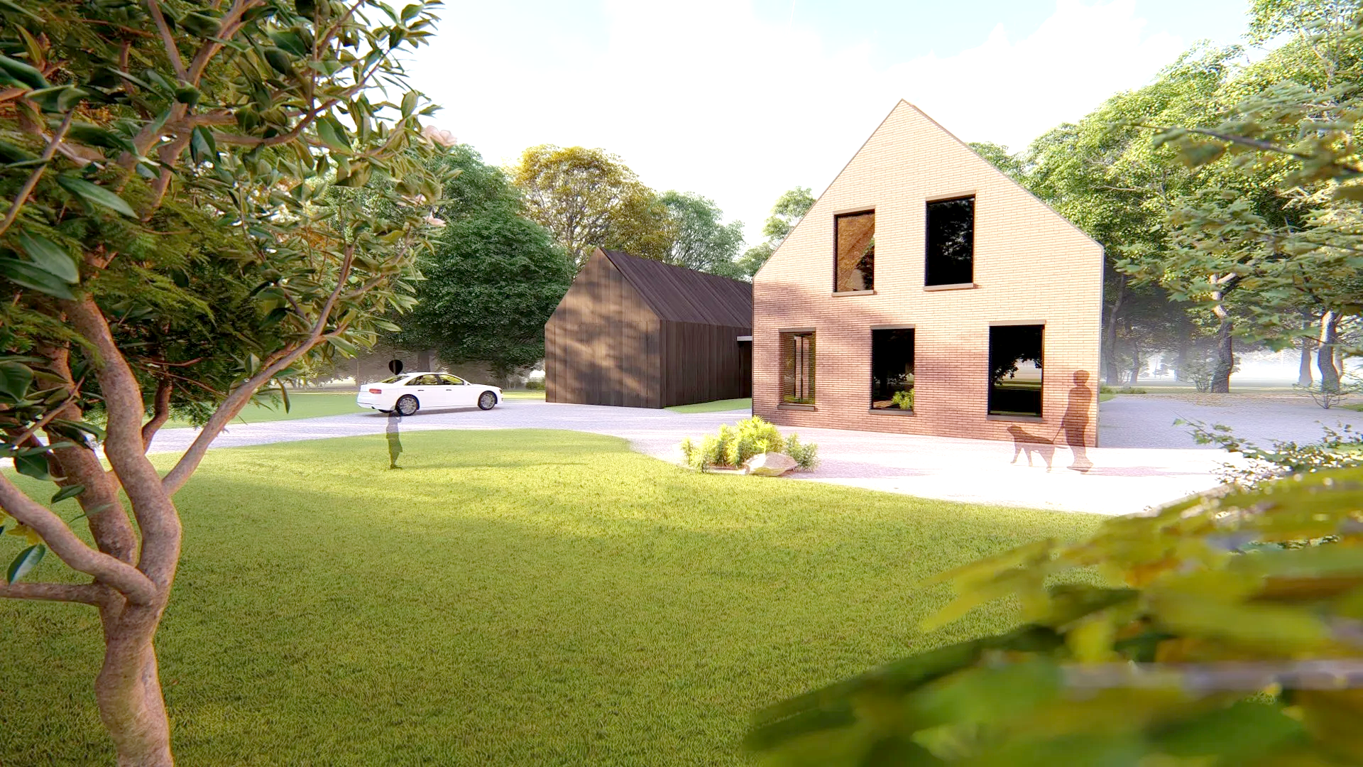 Ontwerp,duurzaam, schuurwoning, Schijndel, De architecten van Nu, Huizenhoog, houtbouw, HSB, CLT