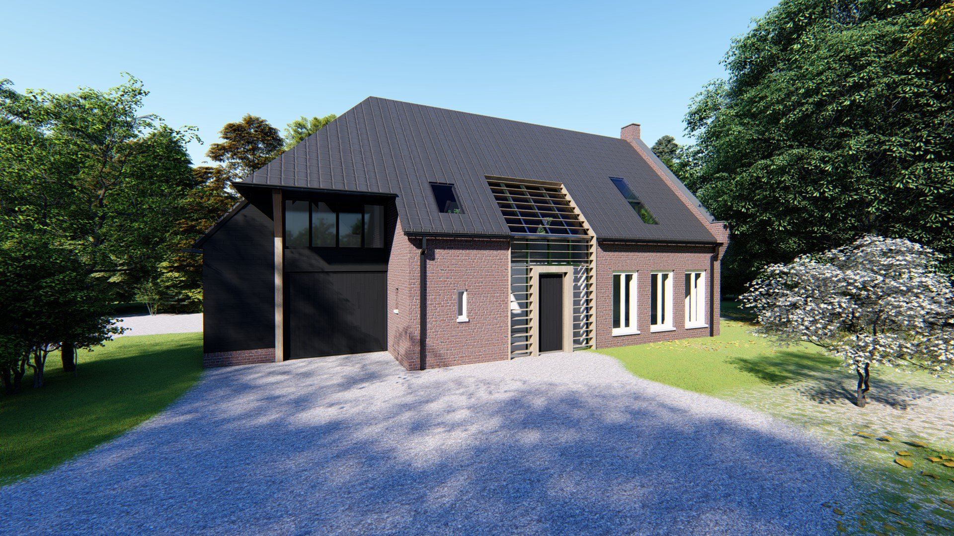 Ontwerp,duurzaam, schuurwoning, Schijndel, De architecten van Nu, Huizenhoog, houtbouw, HSB, CLT