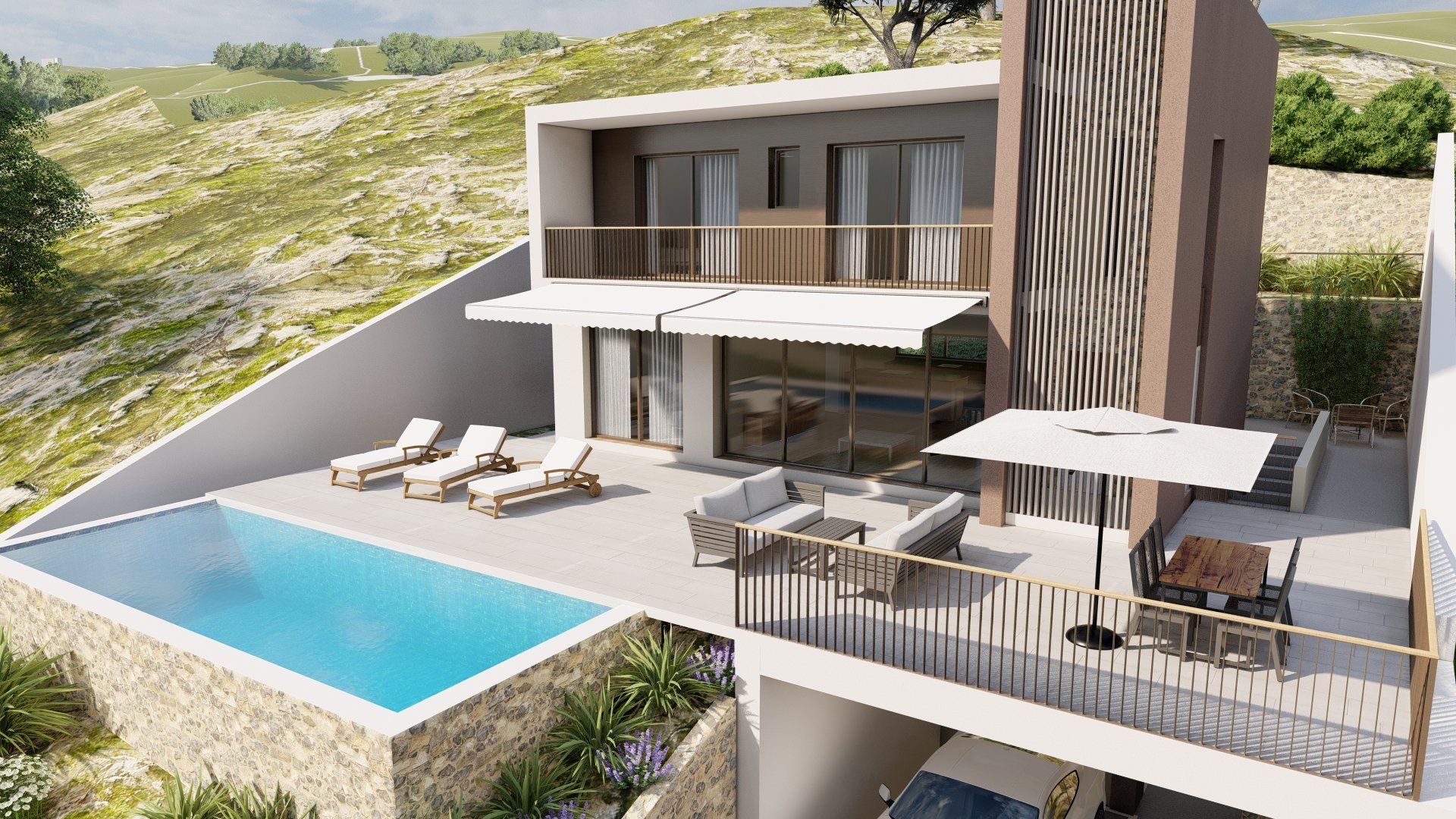 Ontwerp,duurzaam, nieuwbouw woning, Spanje, De architecten van Nu, Huizenhoog