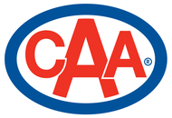CAA logo: Red 