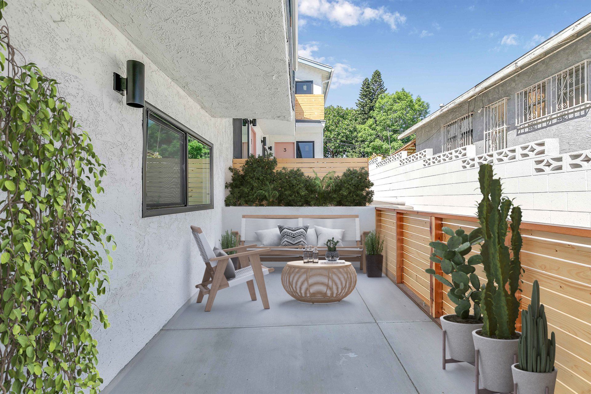 patio outdoor space