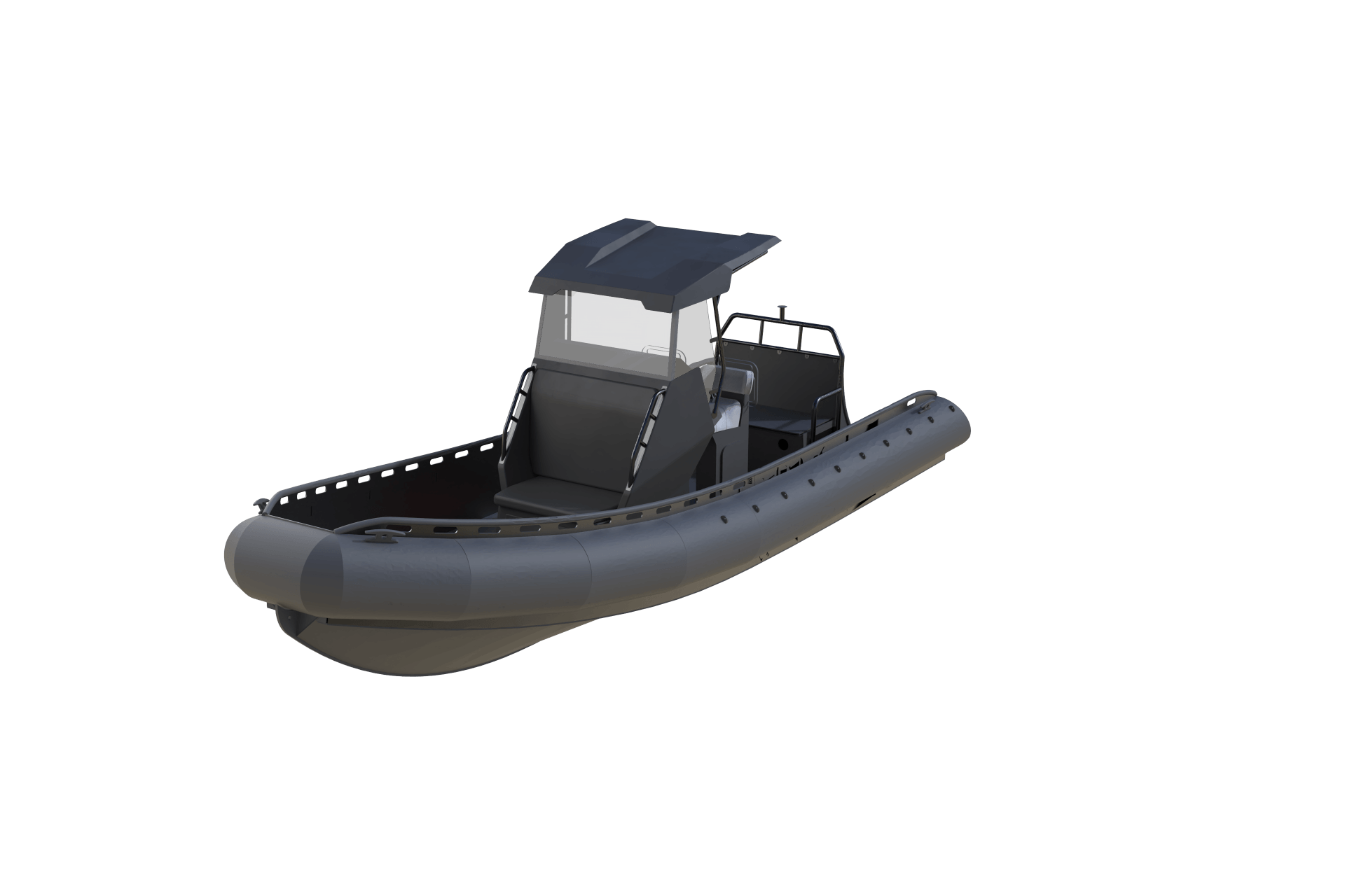Rescue boat rendering #2