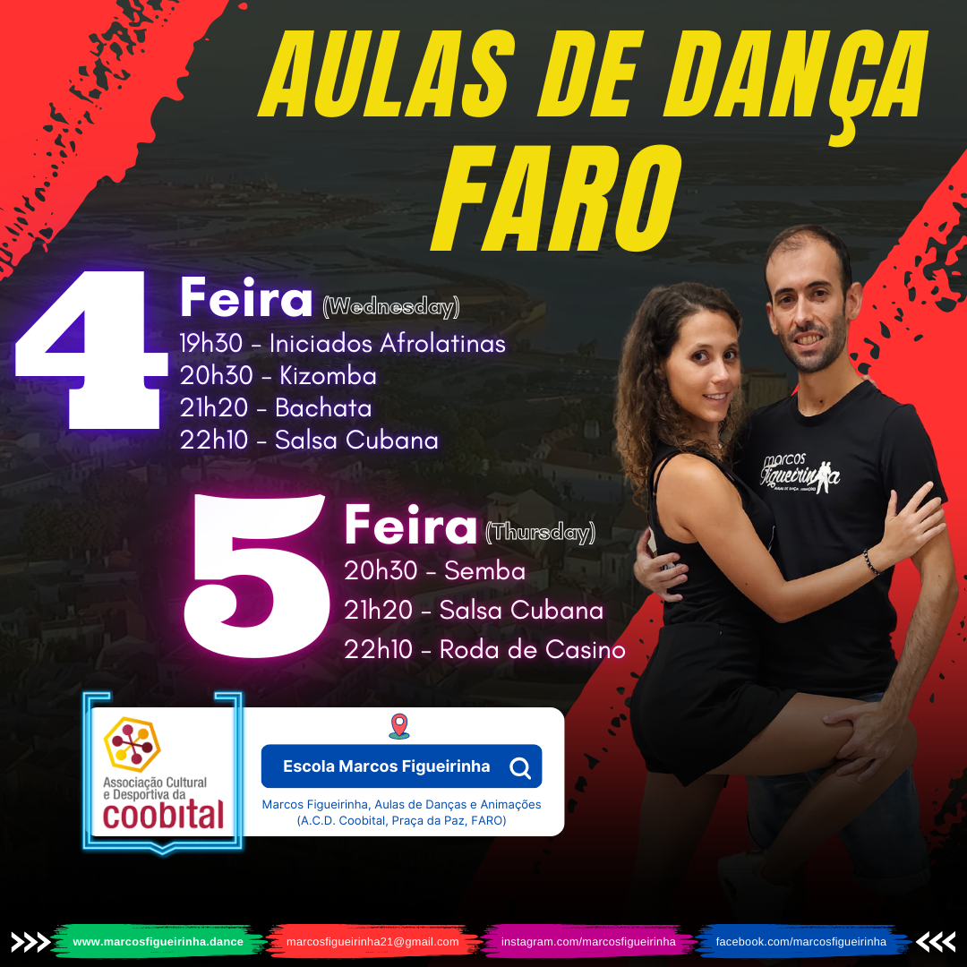 Aulas de Dança em Faro