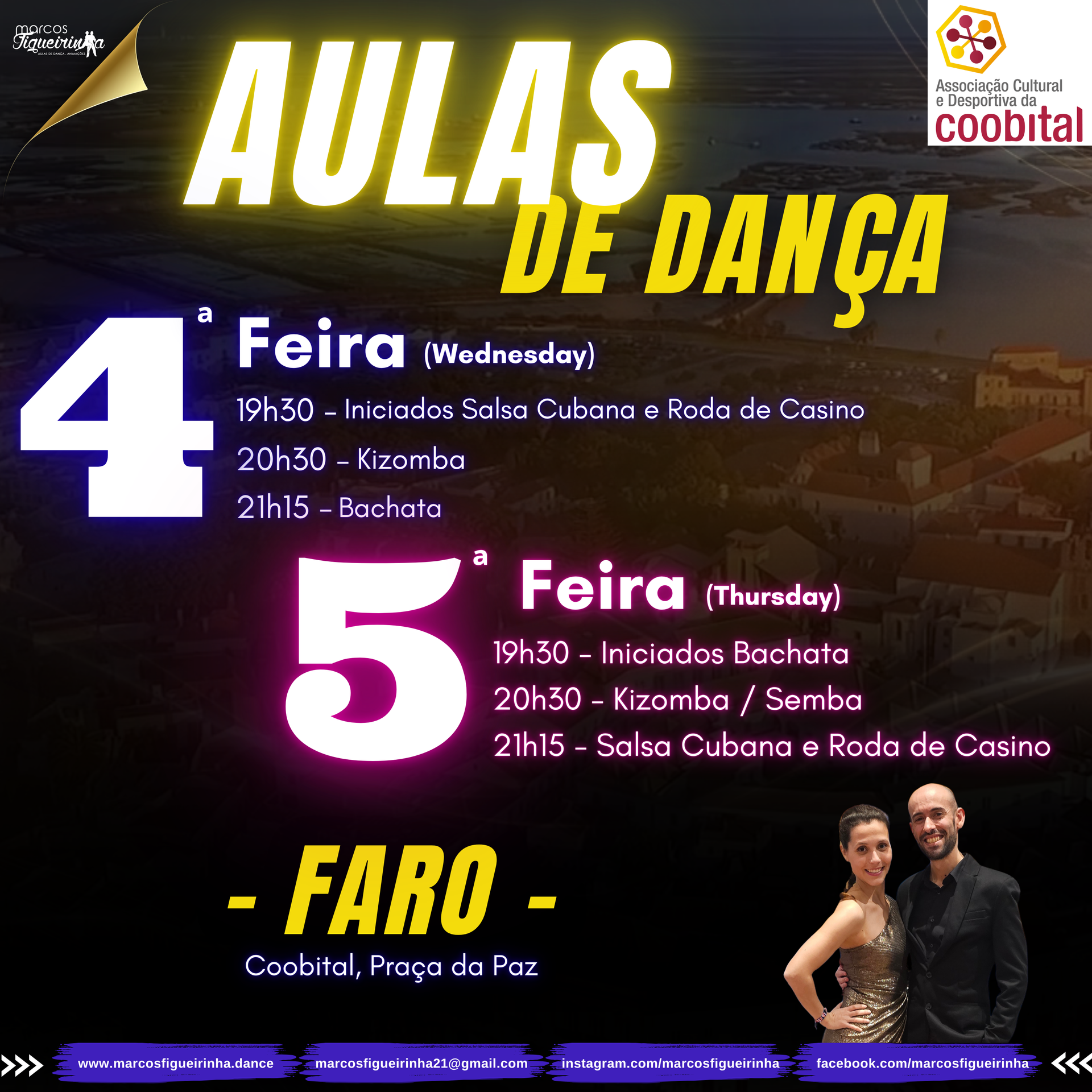 Aulas de Dança em Faro