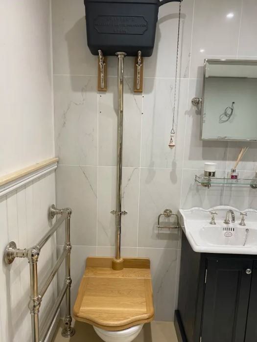 toilet installation by RTB construction in Cheltenham