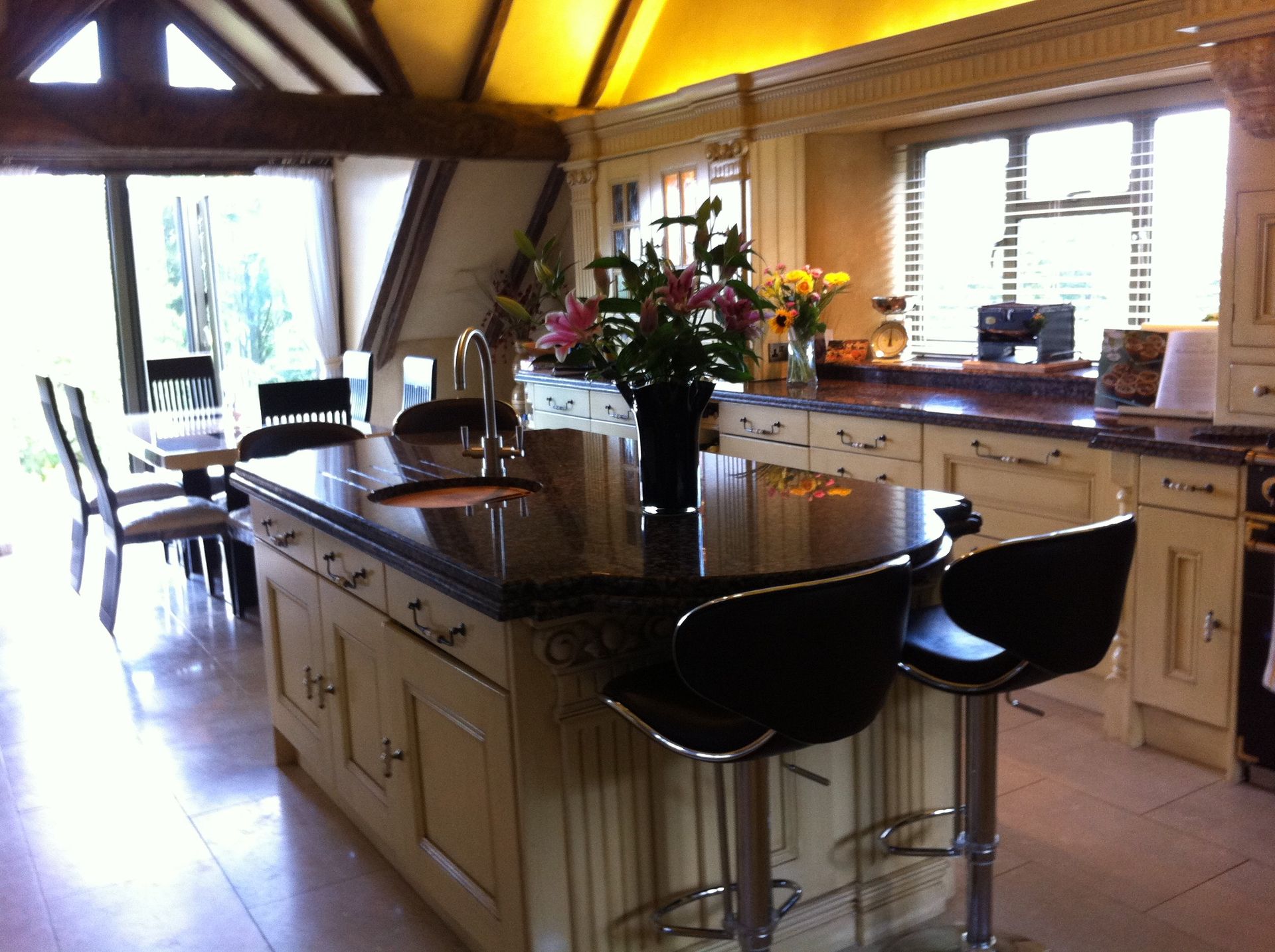 traditional kitchen installation by RTB construction in Cheltenham