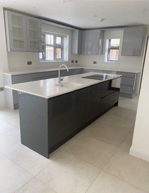 kitchen installation by RTB construction in Cheltenham