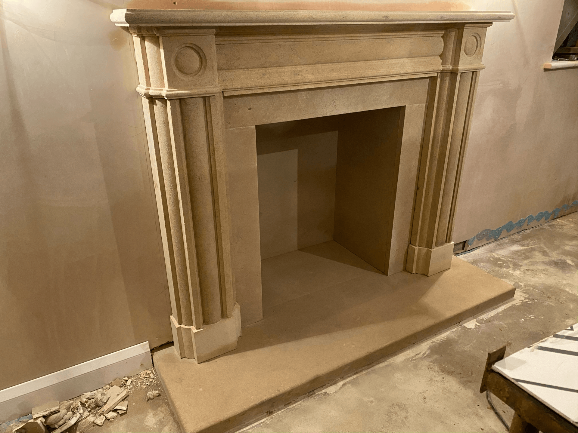 fireplace by RTB construction in Cheltenham