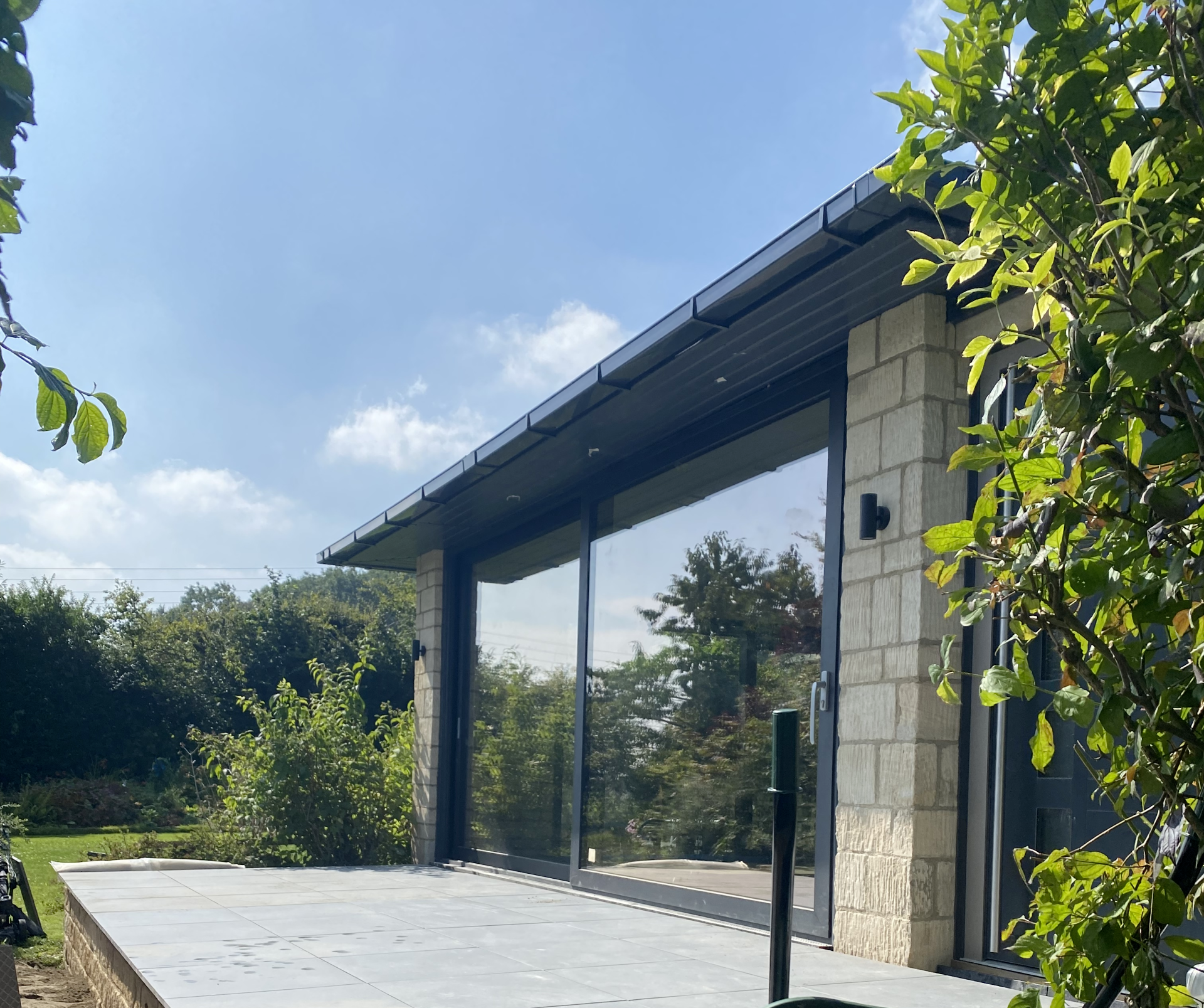 Garden room/home office extension by RTB construction in Cheltenham