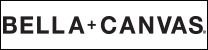 BELLA+CANVAS logo in bold black text on a white background