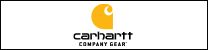Carhartt logo with yellow square icon above black wordmark on a white background