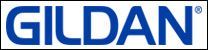 Blue GILDAN logo with bold white lettering