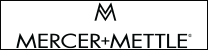 Mercer+Mettle logo in black with stylized M above the wordmark on a white background