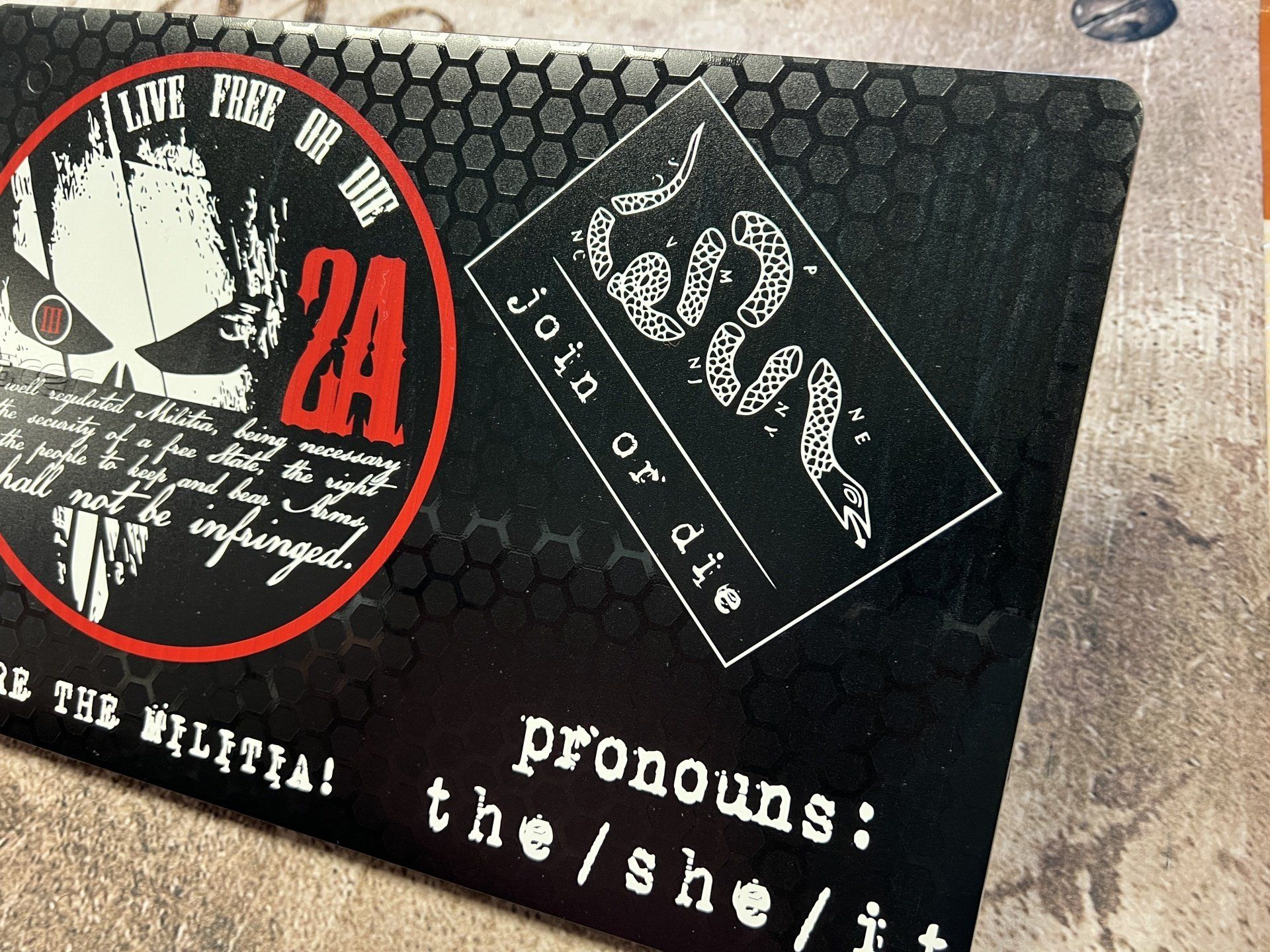 Card with 