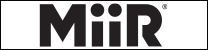 Miir logo in bold black letters on a white background