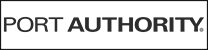 Port Authority logo in black text on a white background