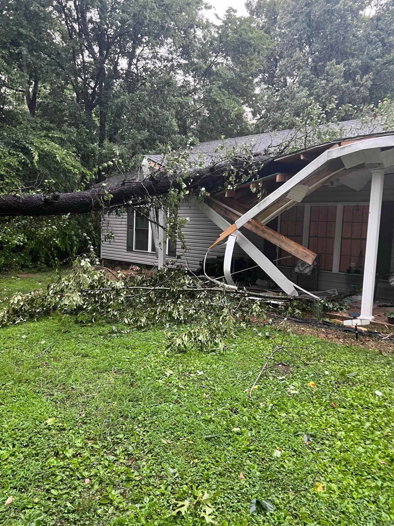 storm damage removal