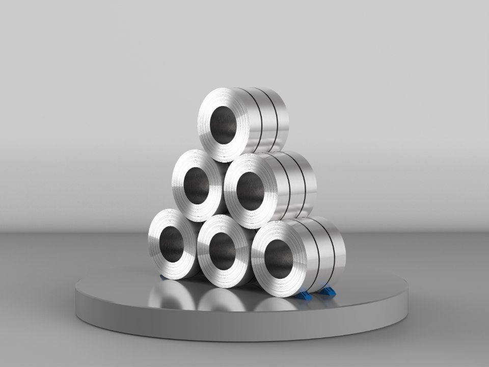 bobine di laminato lucido