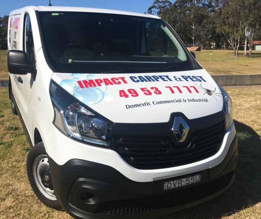White van with 