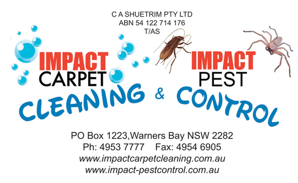 Impact Carpet Cleaning & Pest Control — Newcastle, NSW — Impact Carpet Cleaning Impact Carpet Cleaning & Pest Control — Newcastle, NSW — Impact Carpet Cleaning