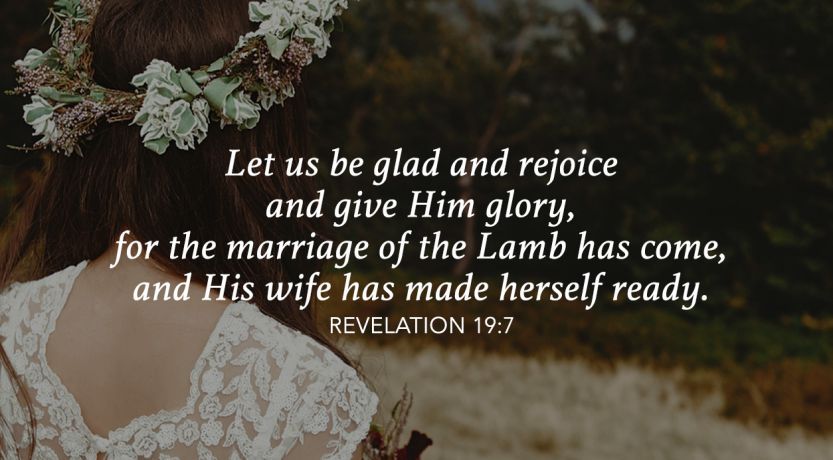 let us be glad and rejoice and give Him glory