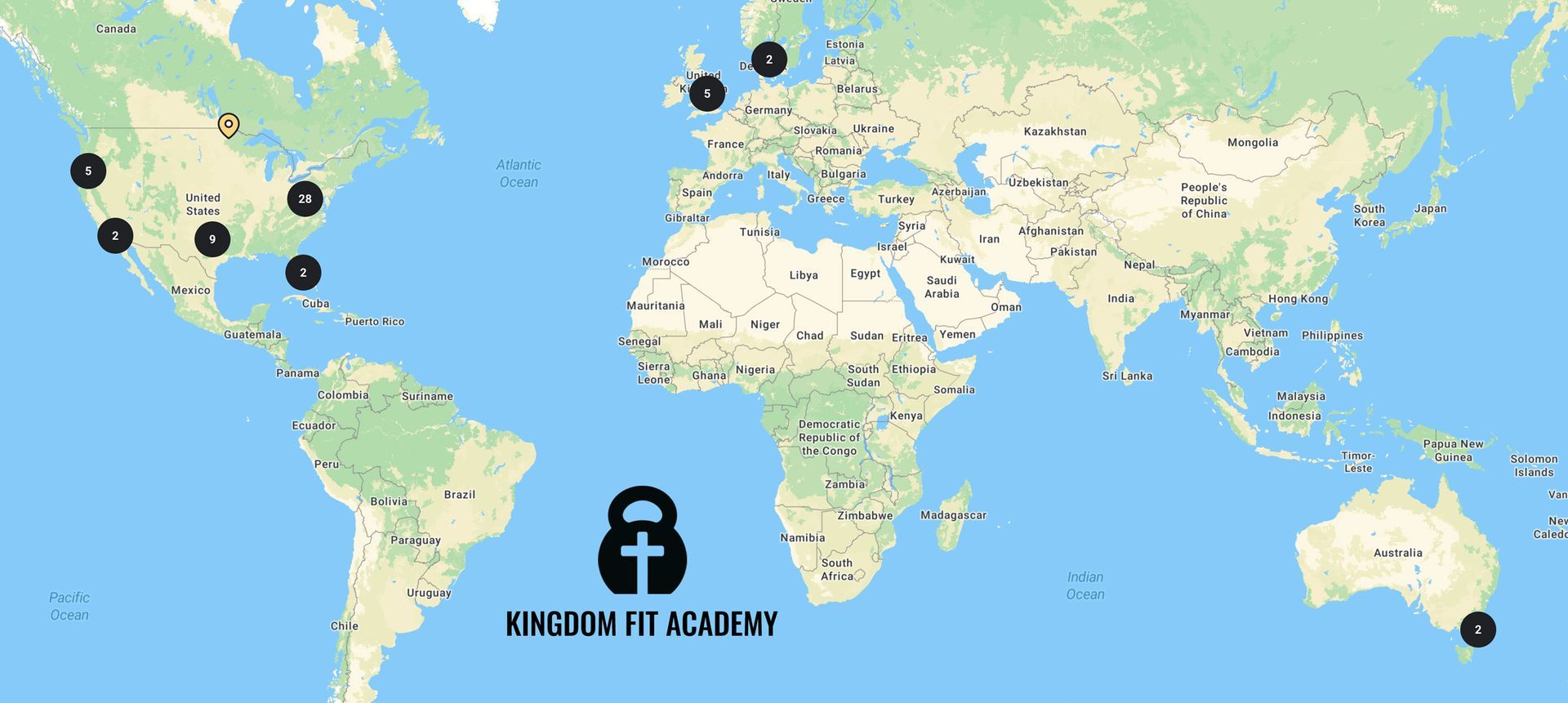 kingdom fit map