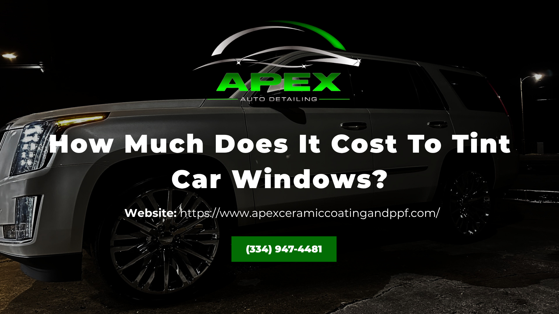 How Much Does It Cost To Tint Car Windows?