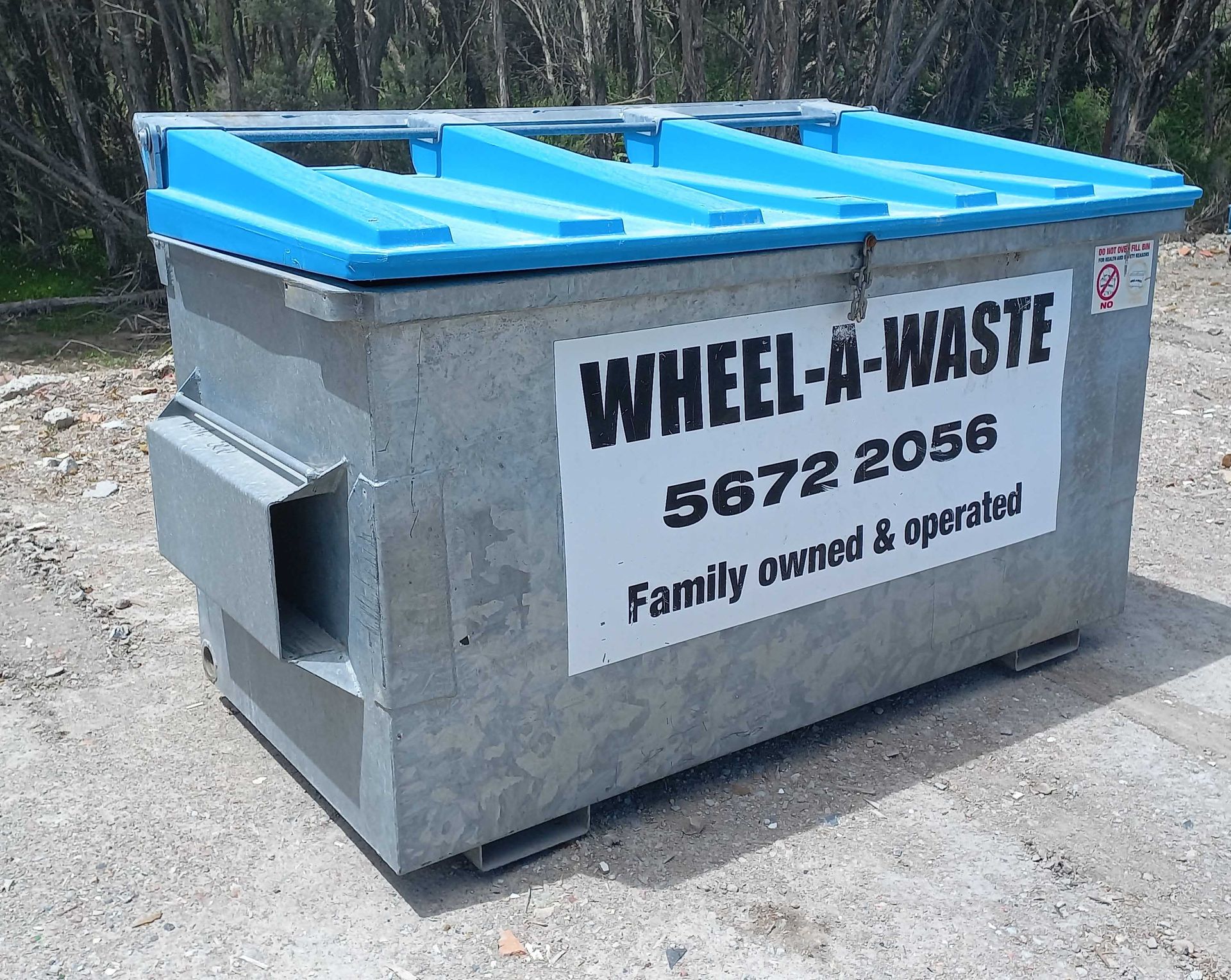 1.5m3 Front Lift Bin — Wonthaggi, VIC — Wheel-A-Waste