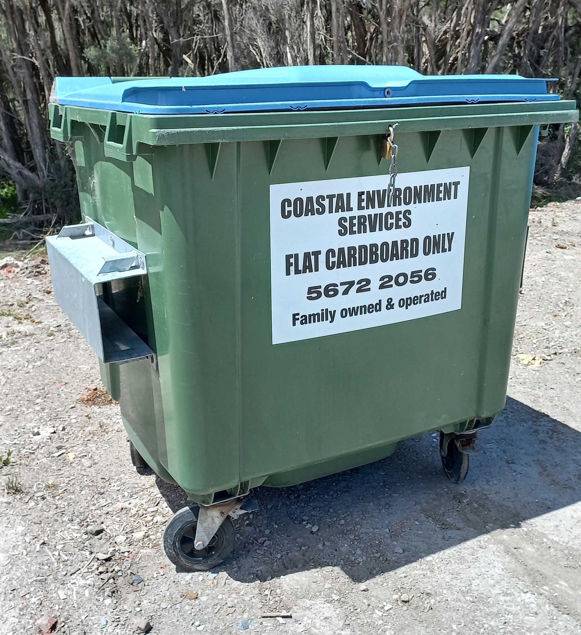1100 Front Lift Bin — Wonthaggi, VIC — Wheel-A-Waste