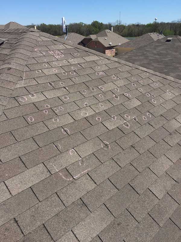 Hail Damage Roof Repair