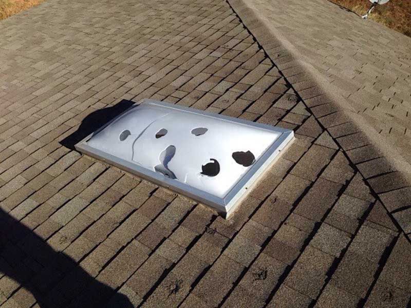 Hail Damage Roof Repair