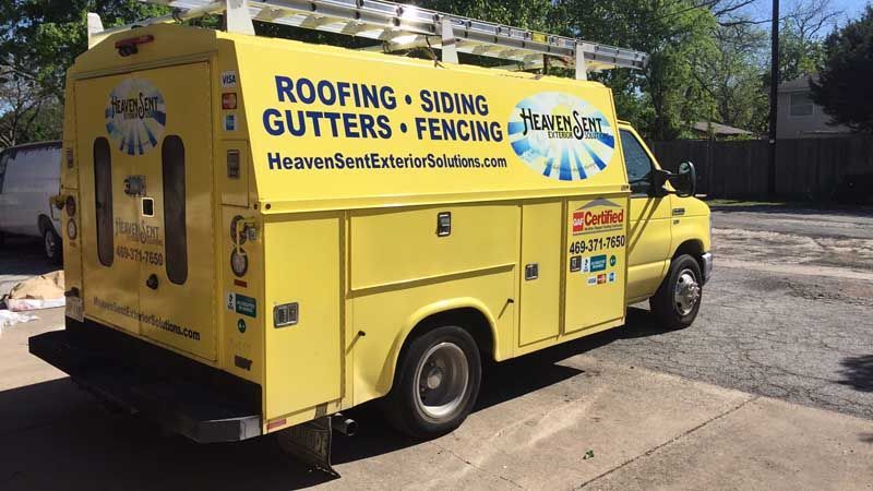 HeavenSent Exterior Solutions Service Van