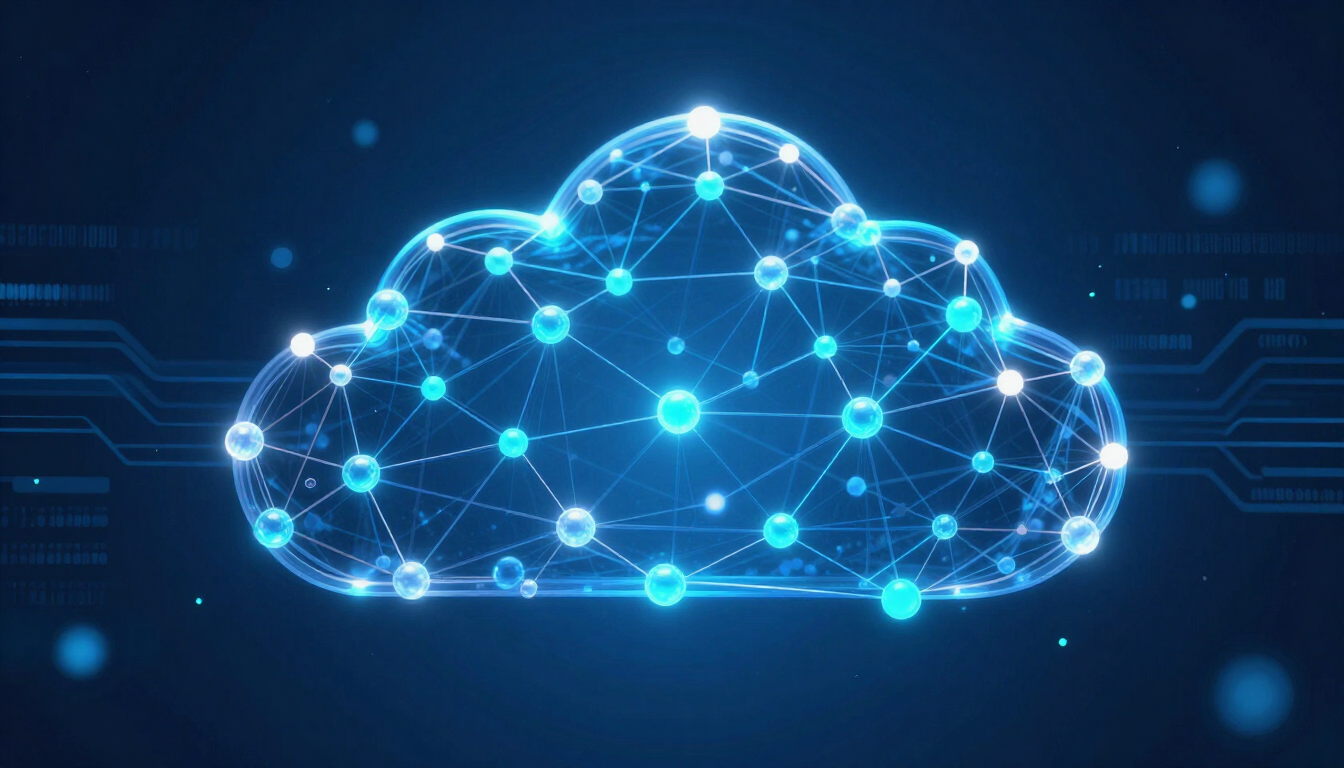 Digital Cloud Concept