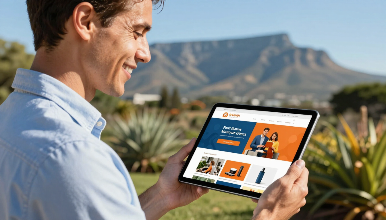 Client Reviewing Website
