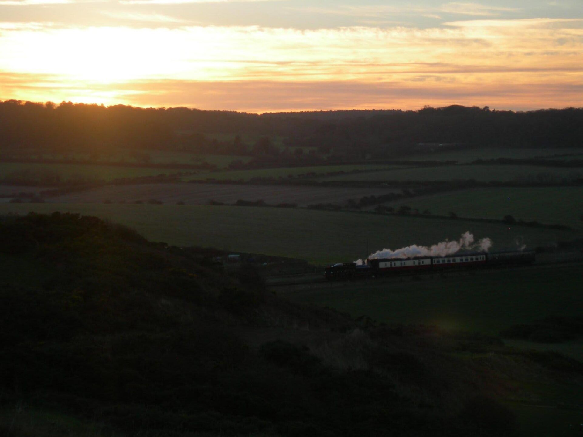 vista at sunset