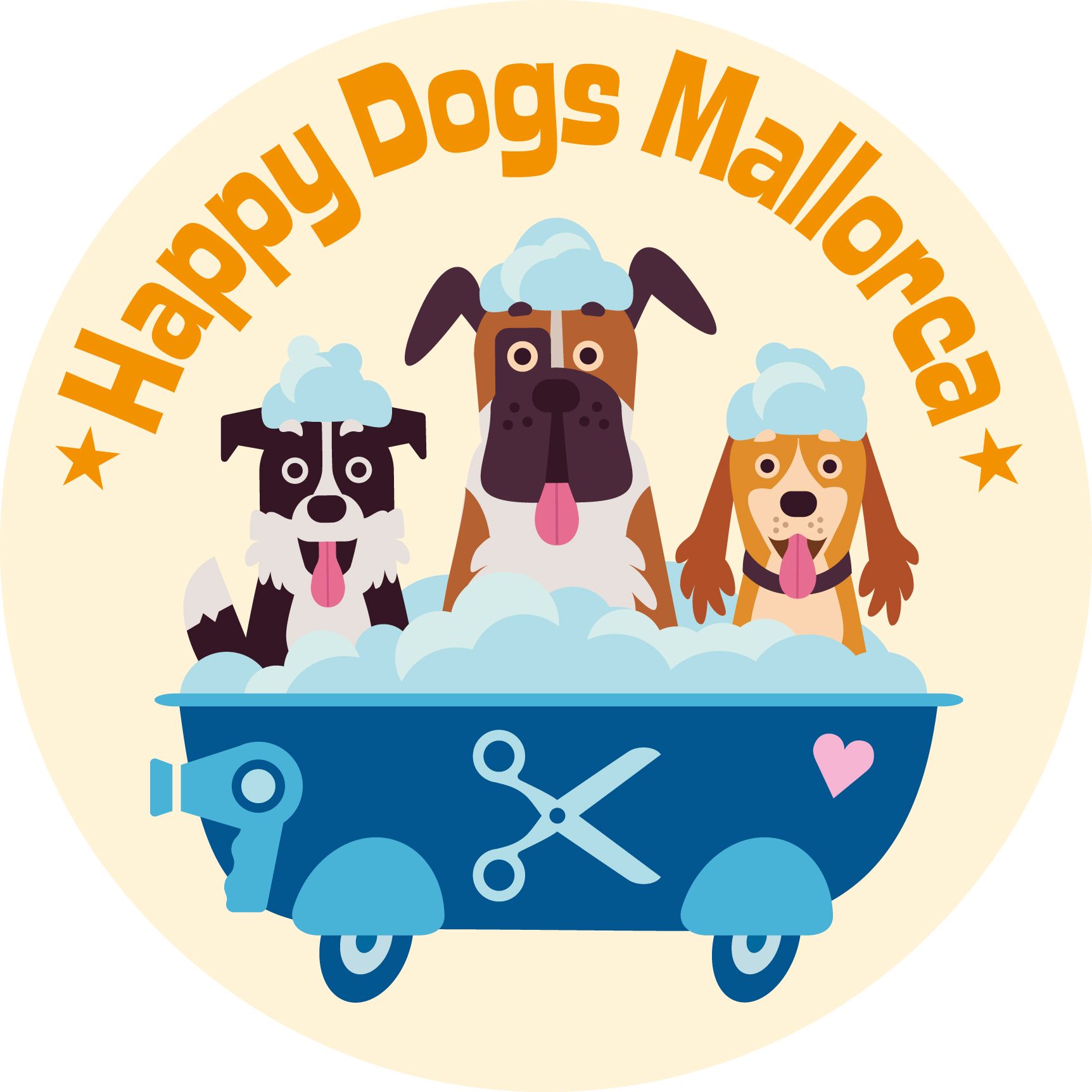 Logo Happy Dogs Mallorca