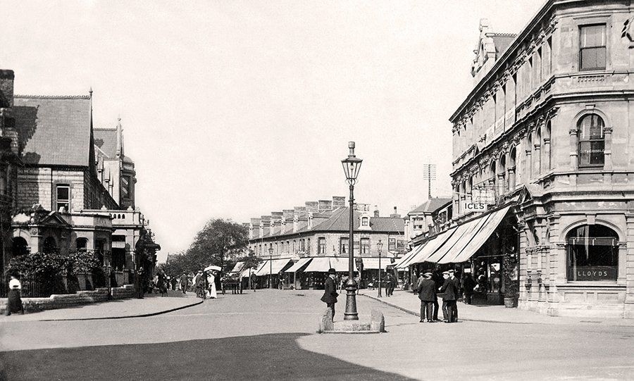 Penarth Town c1915 old photo